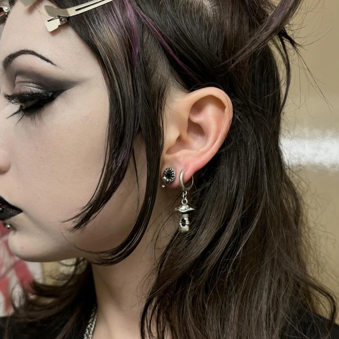 MYSTICAL MUSHROOM EARRINGS - Image 3