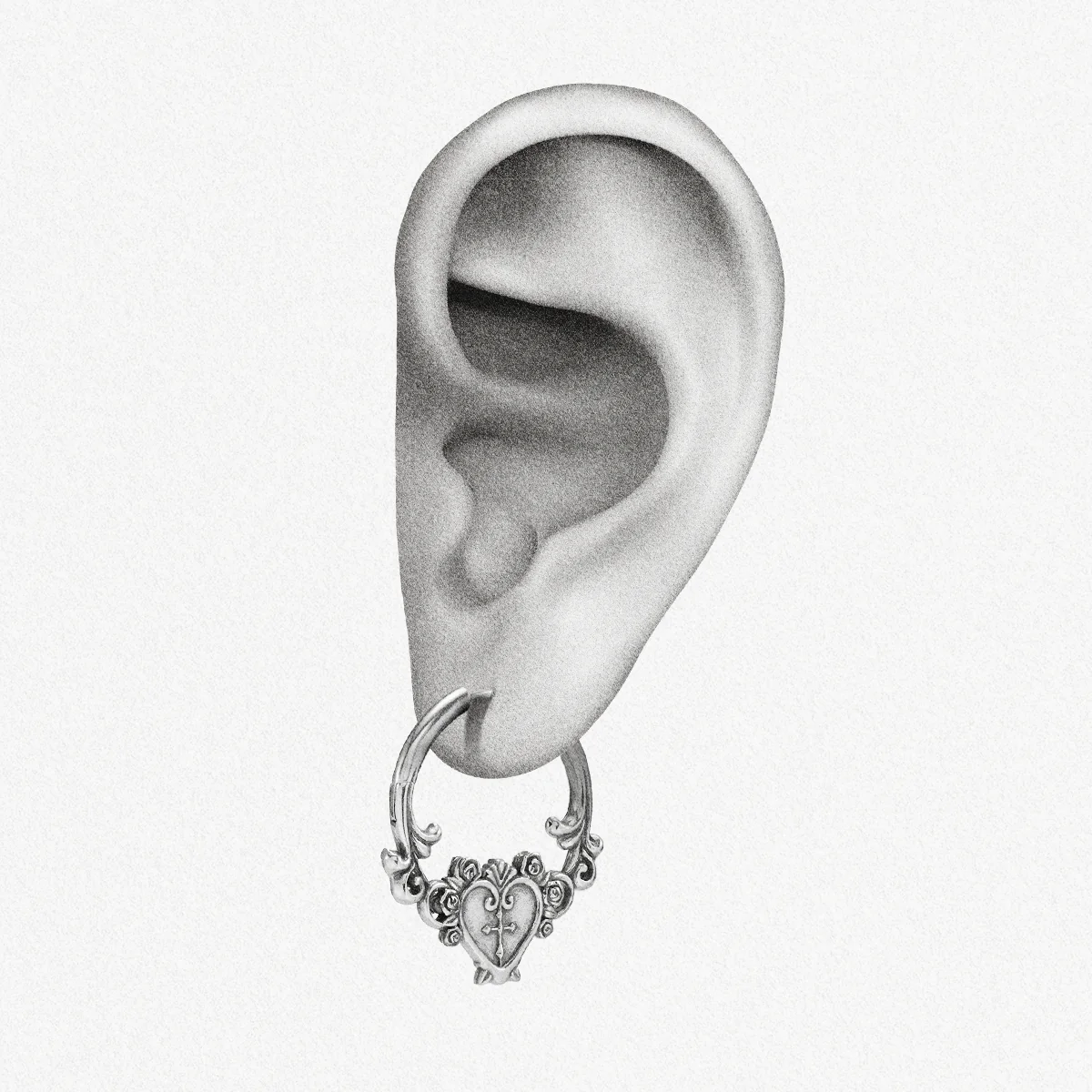 ORNATE AFFECTION EARRINGS - Image 8