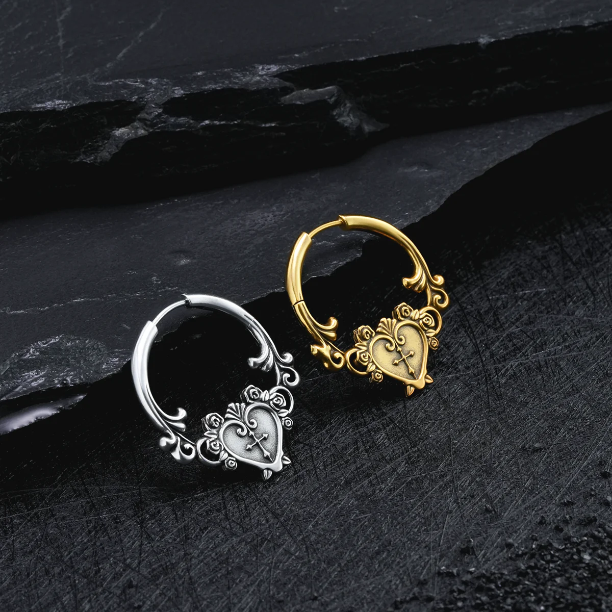 ORNATE AFFECTION EARRINGS - Image 9