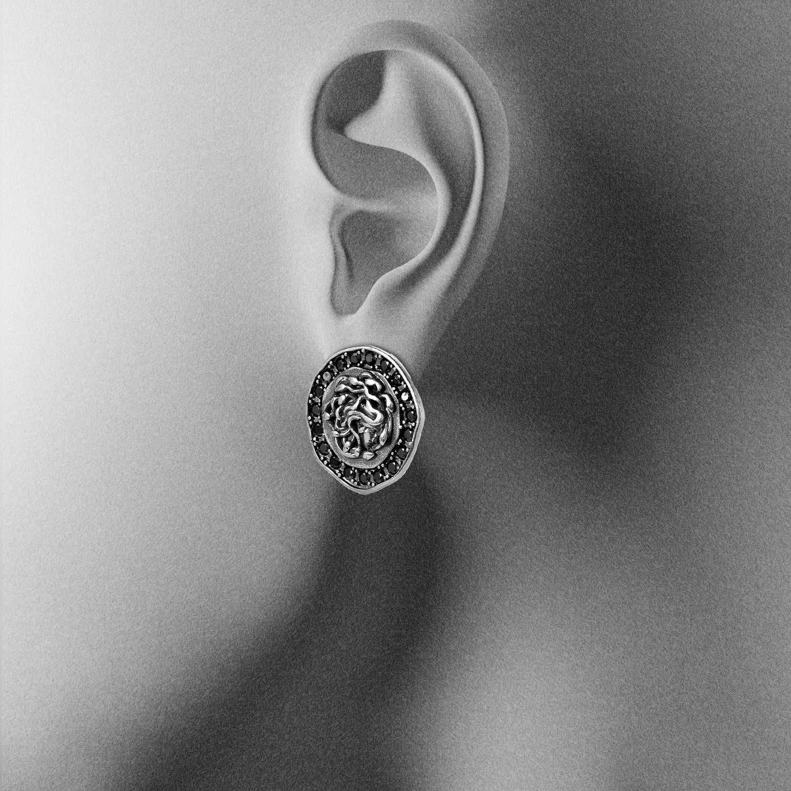 PETRIFIED NOCTURNE EAR STUDS - Image 2