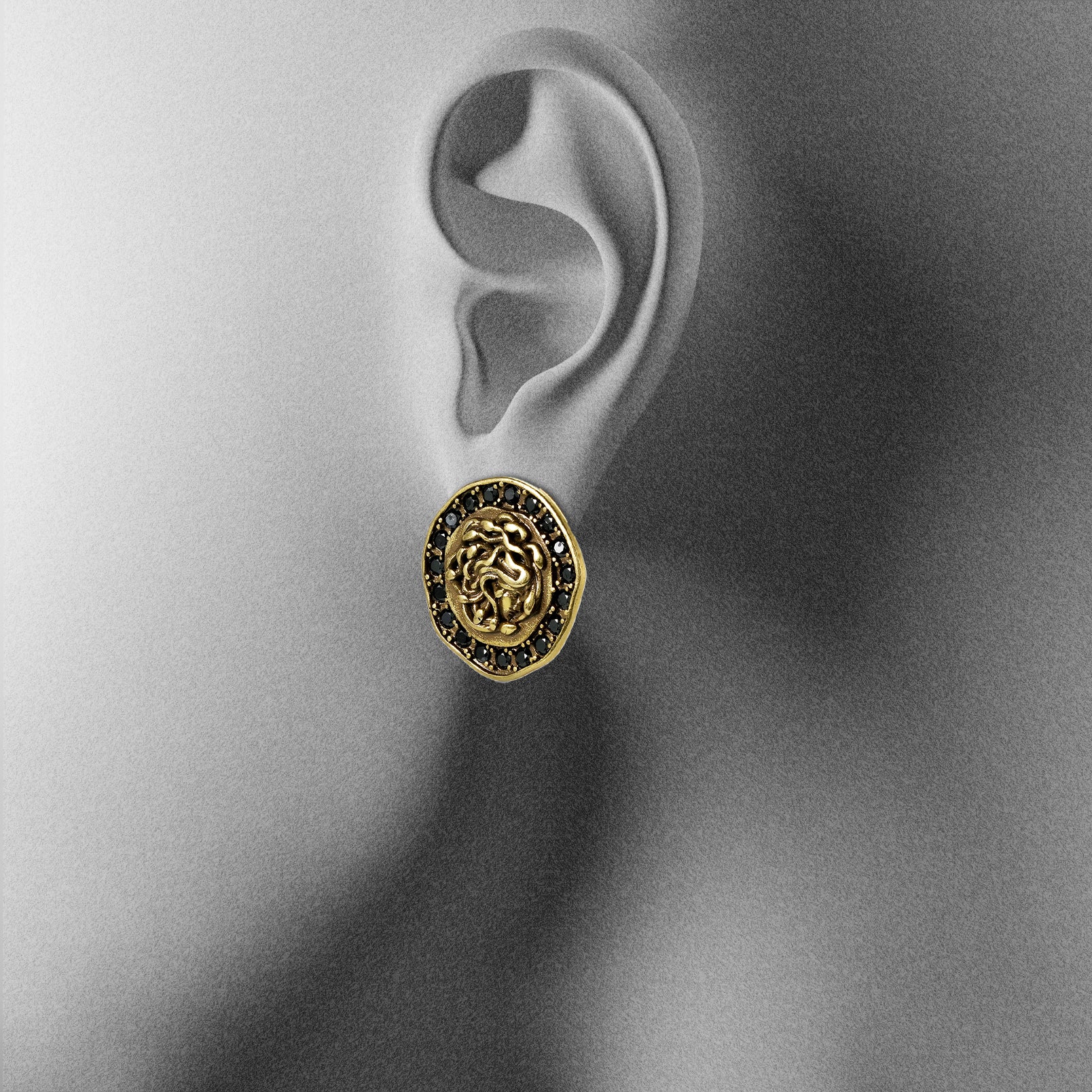 PETRIFIED NOCTURNE EAR STUDS - Image 4