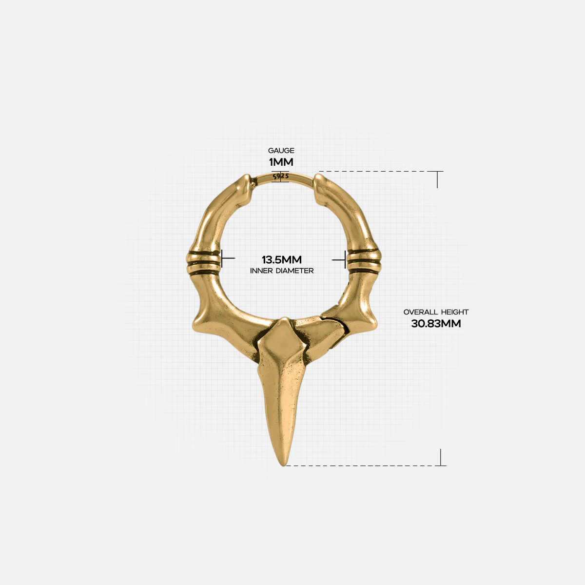 PRIMAL BLADE EARRINGS - Image 14