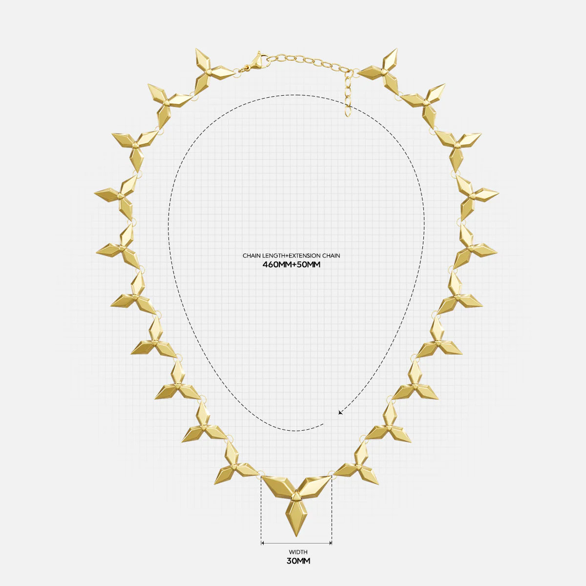 PUNK PETAL NECKLACE - Image 12