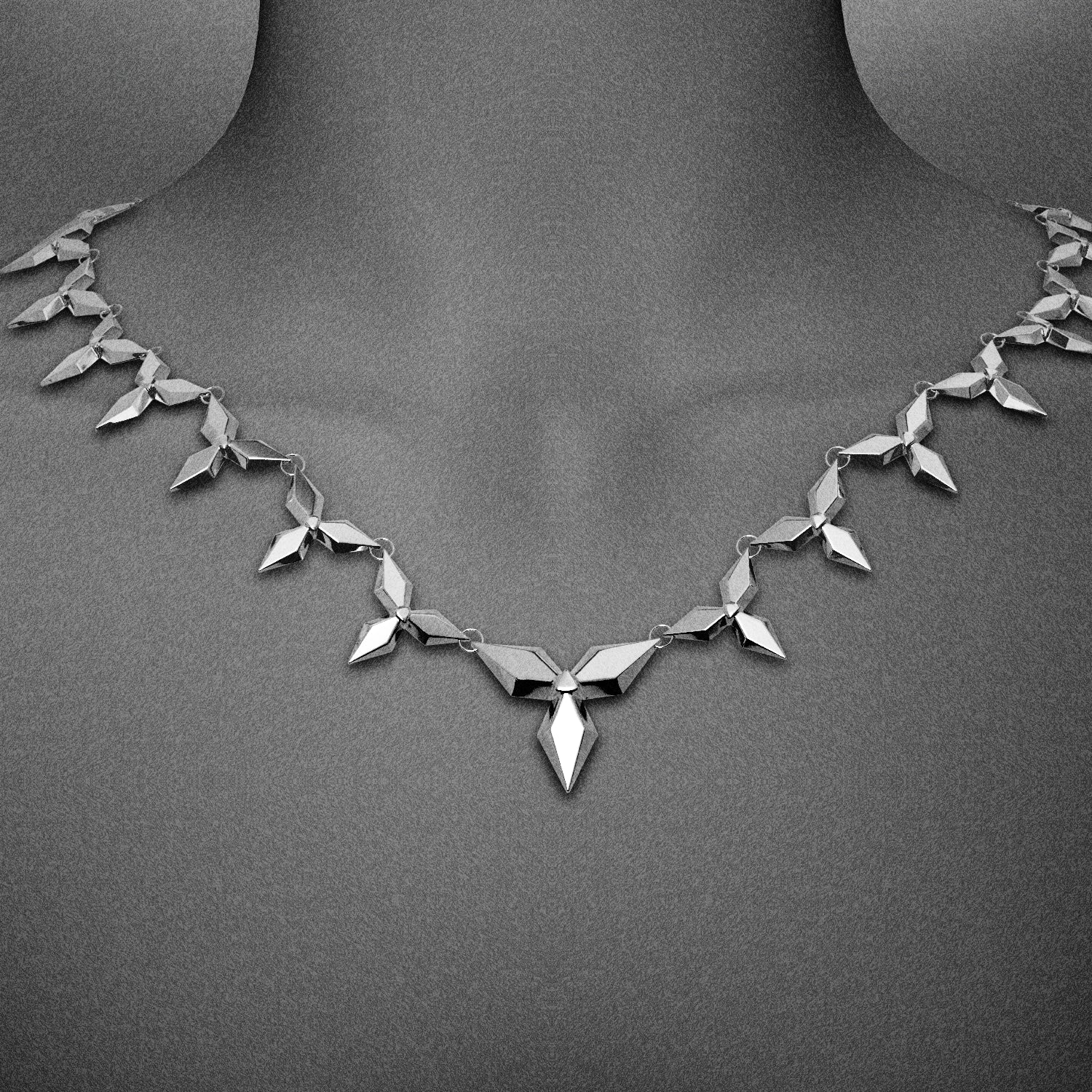 PUNK PETAL NECKLACE - Image 3