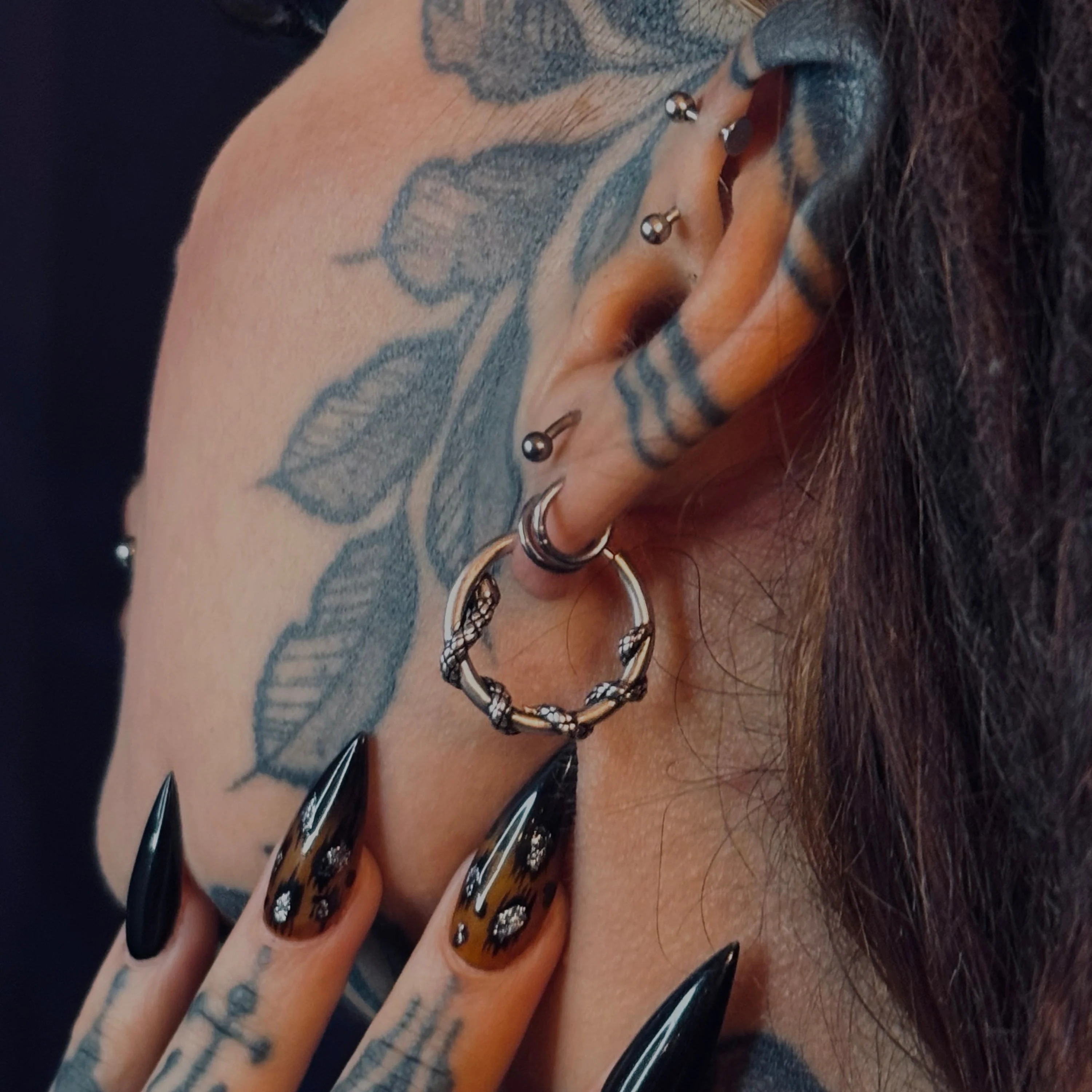 REBIRTH CYCLE EARRINGS - Image 6