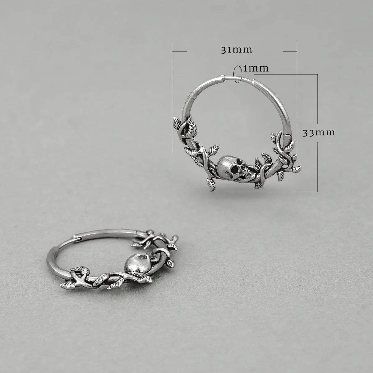 REBIRTH VINE EARRINGS - Image 7
