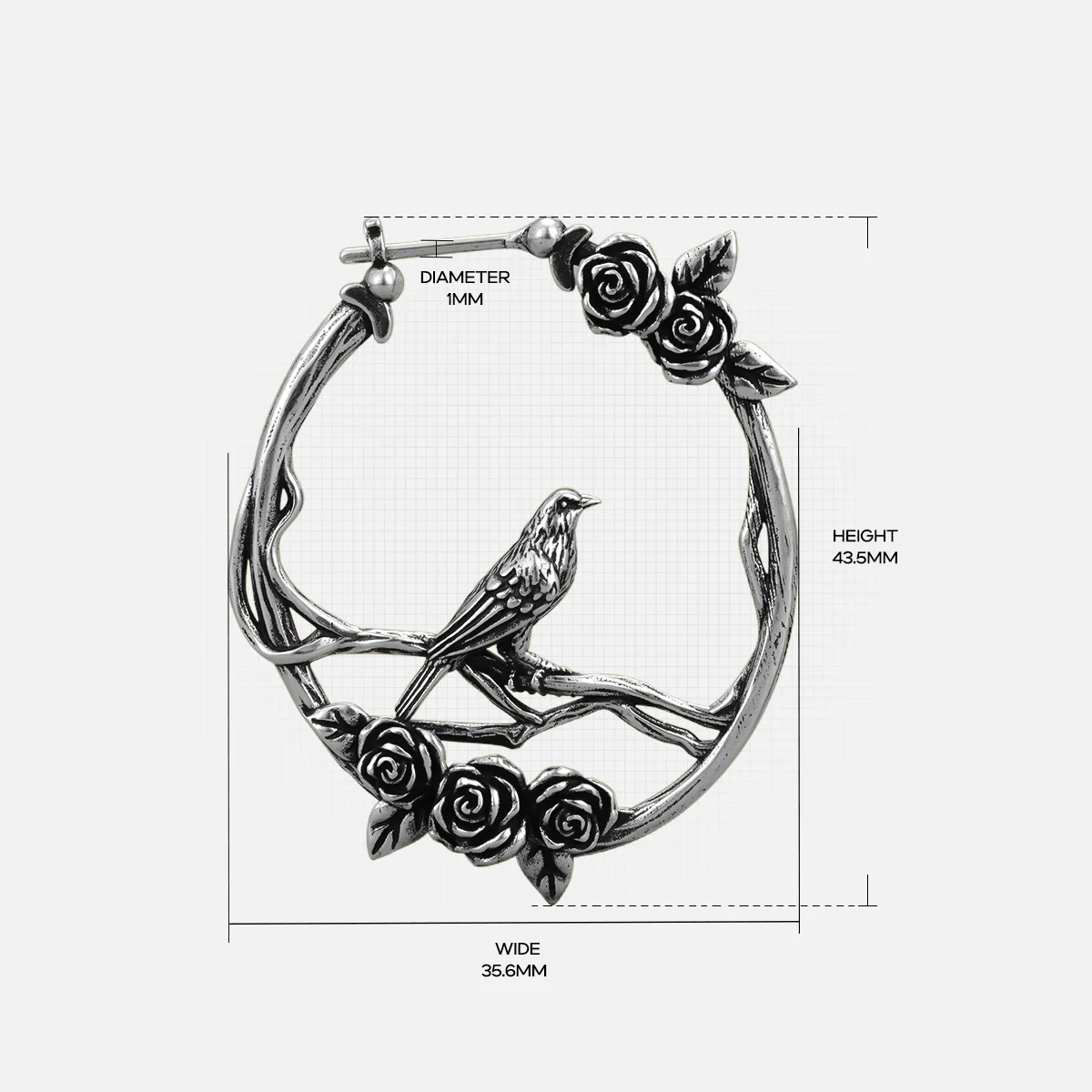 ROSEBIRD HOOP EARRINGS - Image 14