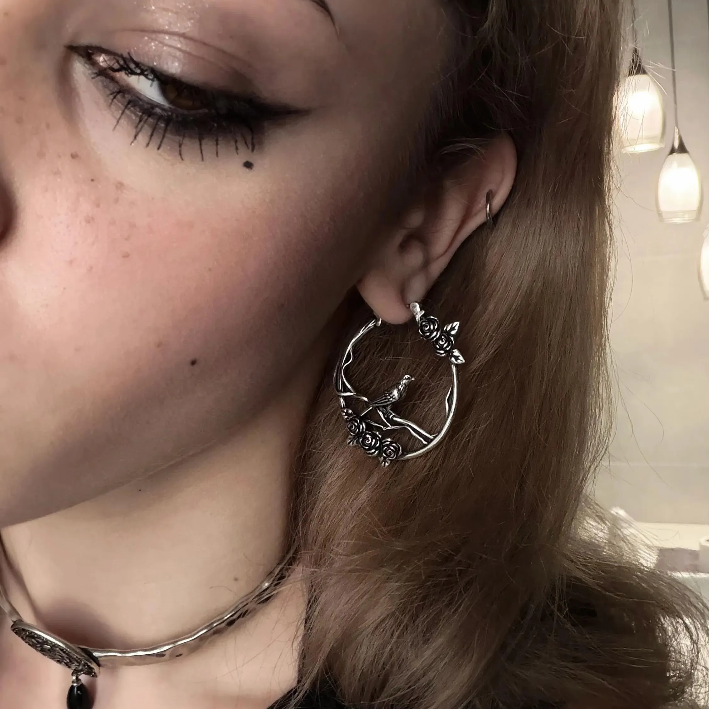 ROSEBIRD HOOP EARRINGS - Image 6