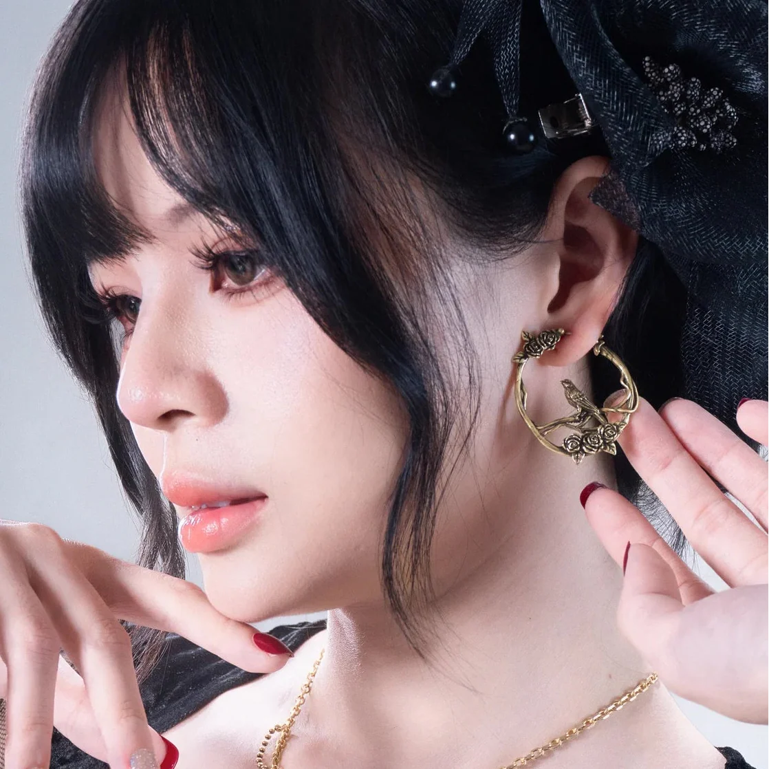 ROSEBIRD HOOP EARRINGS - Image 8