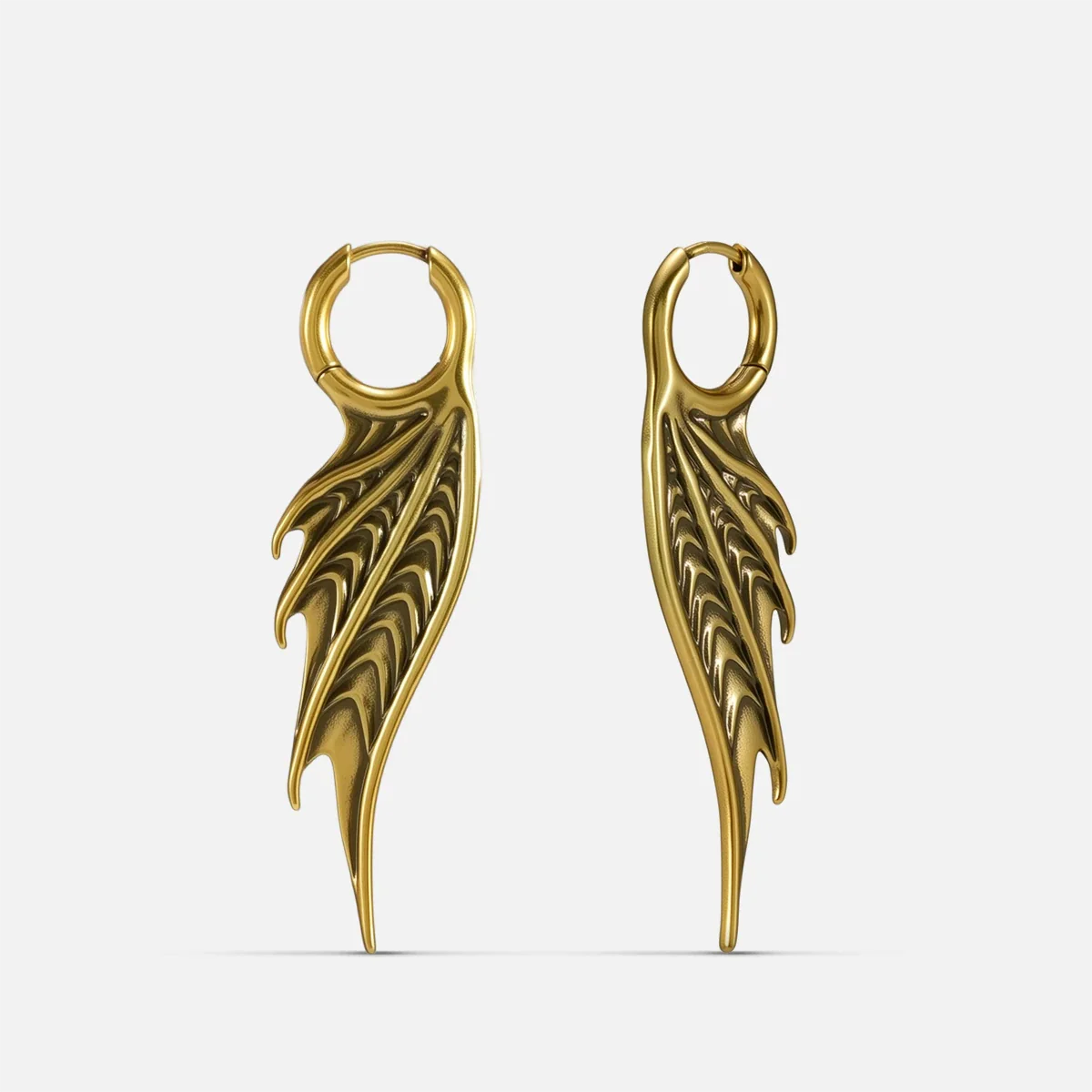 SPINED WING EARRINGS - Image 4