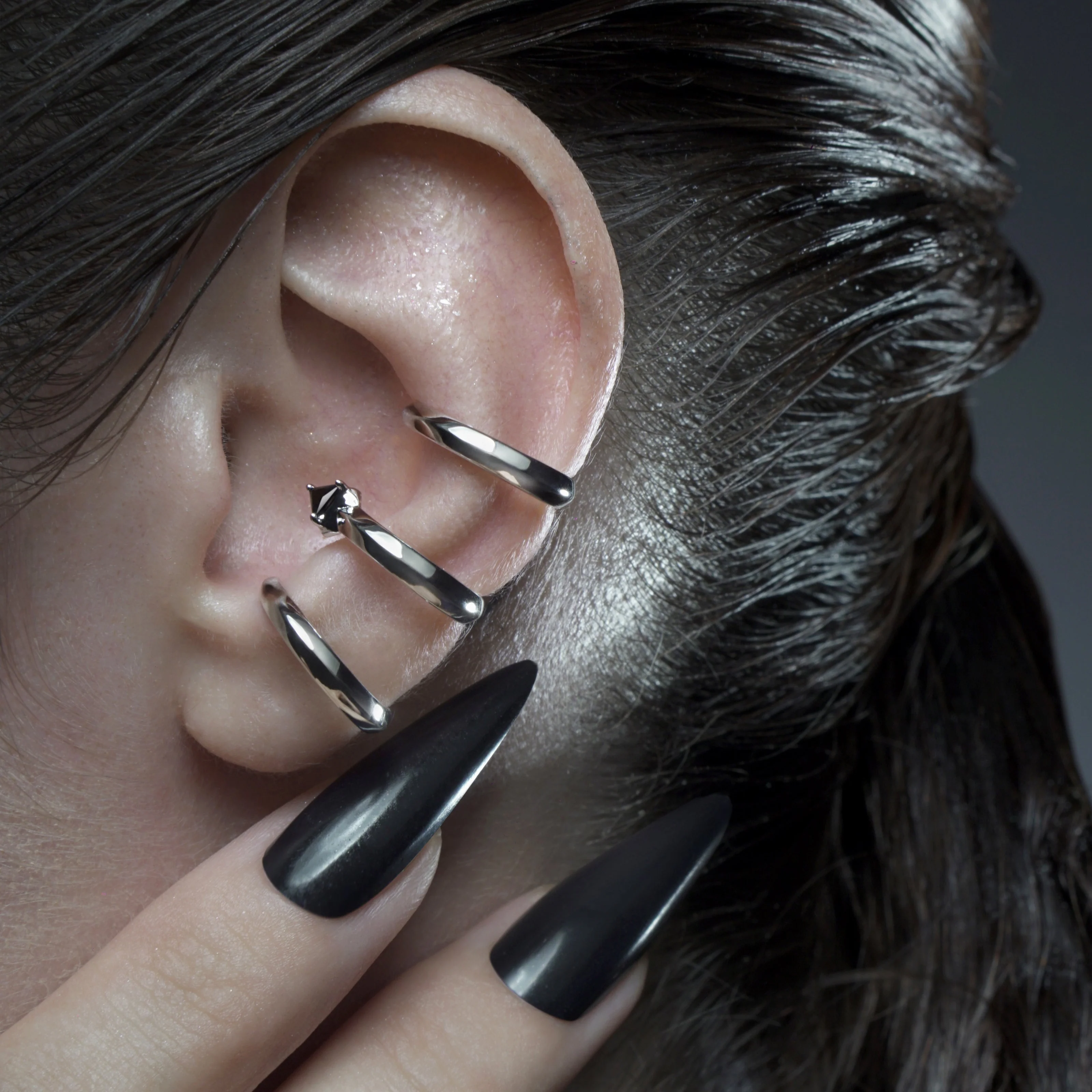 TWIN FANG EAR CUFFS - Image 4