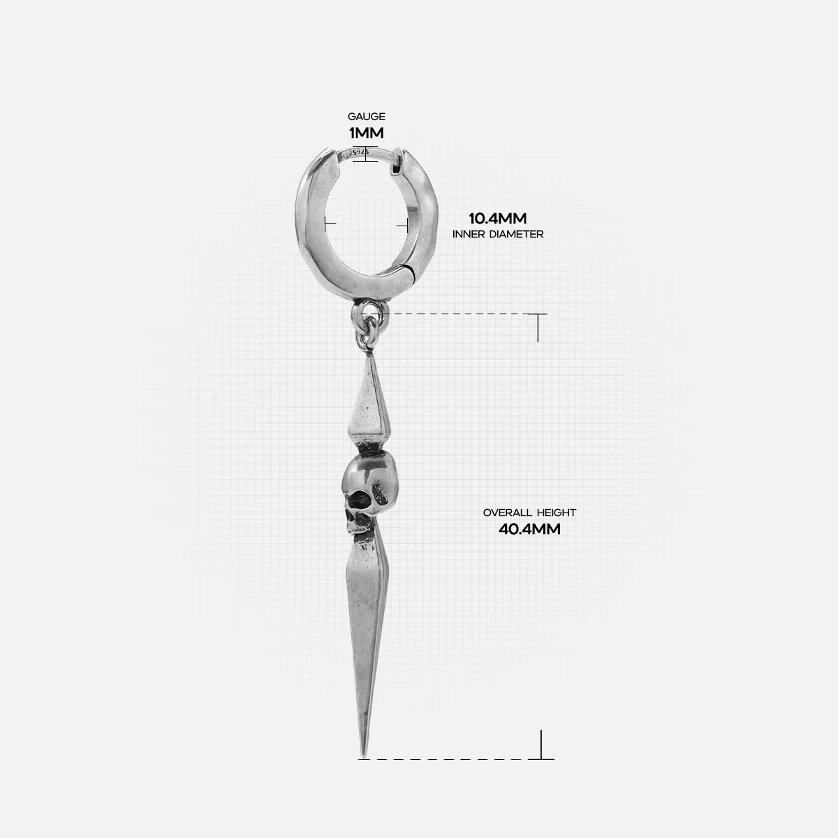 VANITAS SPIKE EARRINGS - Image 8