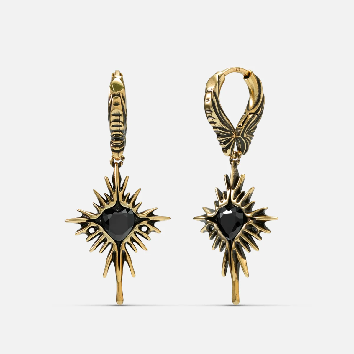 WINGED HEARTBURST EARRINGS - Image 15